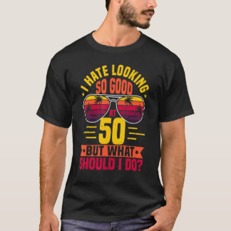 Lönsam 50:e födelsedag 50 år gammal Pappa Mamma T Shirt