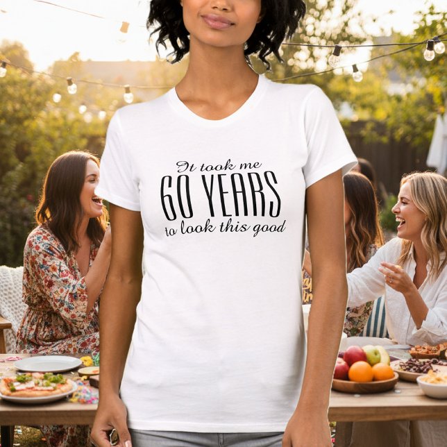 Lönsam 60-dagars t-skjorta för kvinnor tröja (60th Birthday shirt)