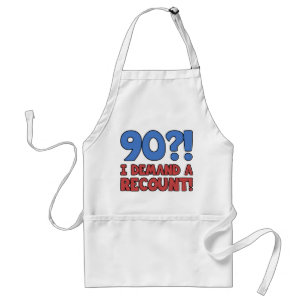 Lönsam 90:e Birthday Gag Gift Förkläde