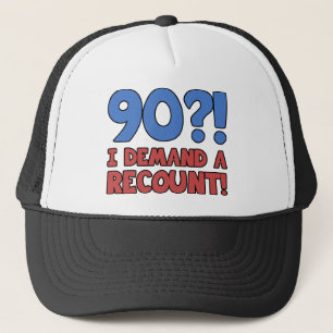 Lönsam 90:e Birthday Gag Gift Keps