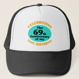 Lönsam 90:e Birthday Gag Gift Keps
