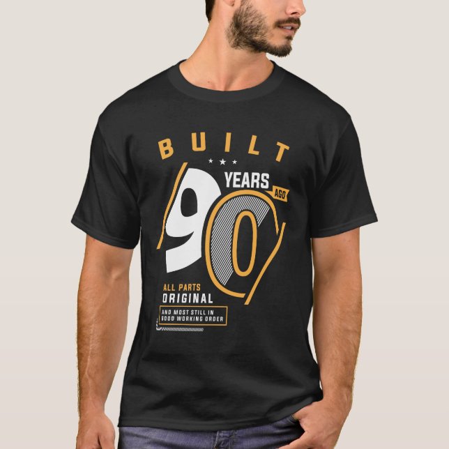 Lönsam 90:e födelsedag 90 år gammal t shirt (Framsida)