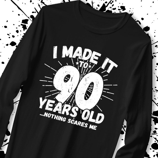 Lönsam 90:e födelsedagskvot Sarkastic 90-årig T Shirt (Skapare uppladdad)