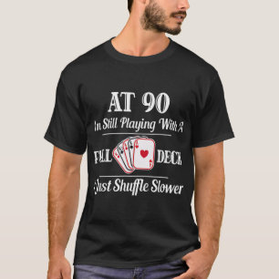 Lönsam 90:e födelsedagspresent 90-årskort t shirt
