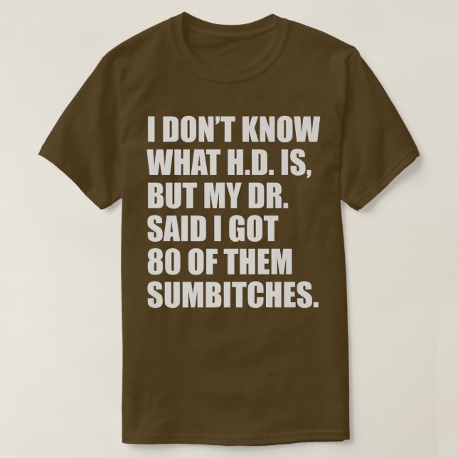 Lönsam ADHD-garanti vid har 80 av dessa är Premium T Shirt (Design framsida)