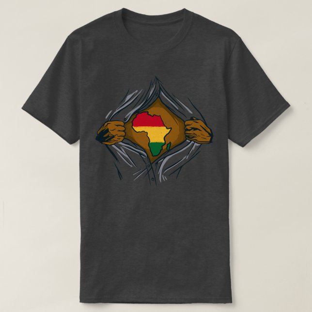 Lönsam afrika t shirt (Design framsida)