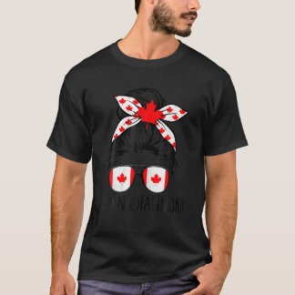 Lönsam amerikansk EH Lip Canada Day American Canad T Shirt