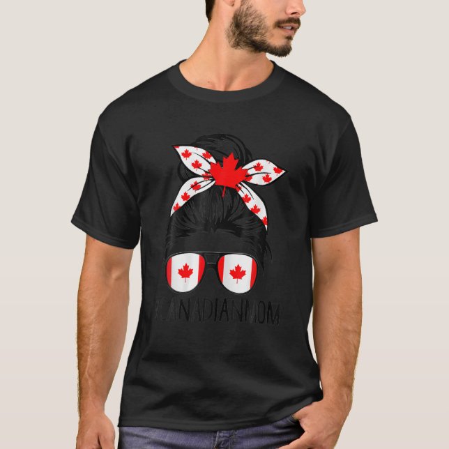 Lönsam amerikansk EH Lip Canada Day American Canad T Shirt (Framsida)
