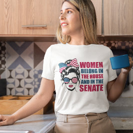 Lönsam amerikansk feministisk citat för politiska  t shirt