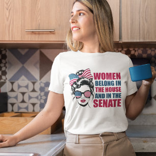 Lönsam amerikansk feministisk citat för politiska t shirt