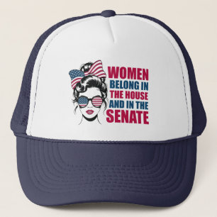 Lönsam amerikansk feministisk citattecken keps