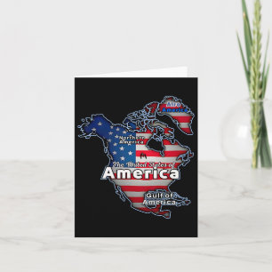 Lönsam amerikansk Flagga Kanada Grönland Bukt Kart Kort