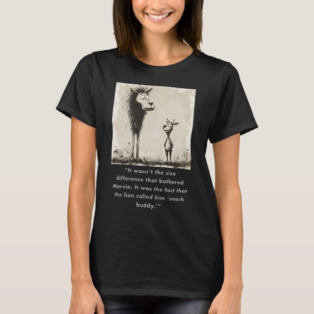 Lönsam animalisk grafisk design nr 6 t shirt (Framsida)