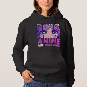 Lönsam Anime Girl Bara en flicka som Kärlek Anime T Shirt