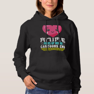 Lönsam Anime Quote Anime Plockor upp där Tecknader T Shirt