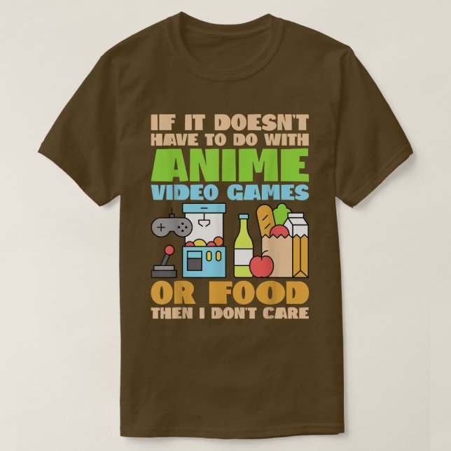 Lönsam animera teve om den inte animerar videospel t shirt (Design framsida)