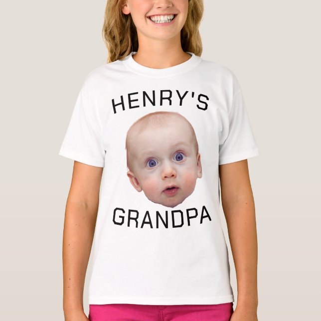 Lönsam Anpassningsbar Baby Ansikte T Shirt (Framsida)