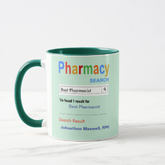 Lönsam Anpassningsbar Bästa farmaceut Gift Mugg