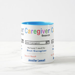 Lönsam Anpassningsbar Best Caregiver Mugg