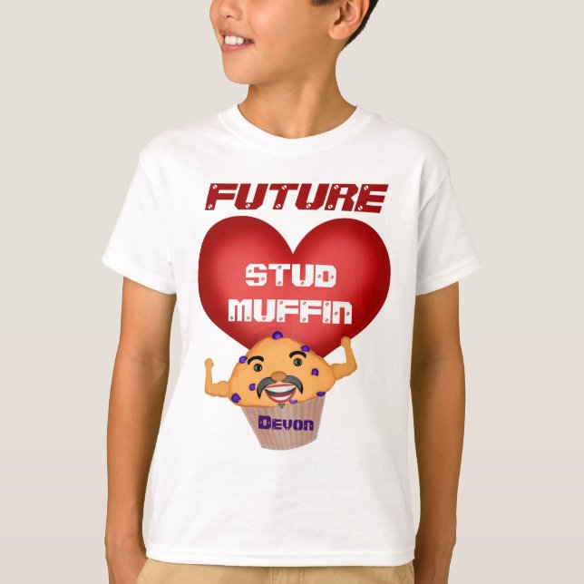 Lönsam Anpassningsbar Boy Valentines Dag T-Shirt (Framsida)