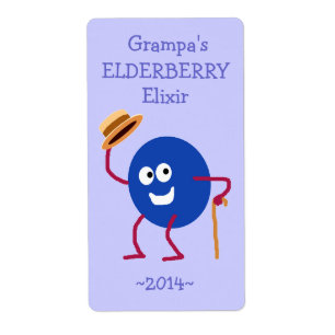 Lönsam Anpassningsbar Elderberry Vin-etiketter Fraktsedel