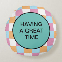 Lönsam anpassningsbar rund kudde