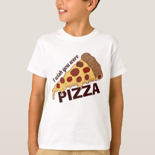 Lönsam Anpassningsbar Text PIZZA-skjortor & jacka T-shirt
