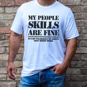 Lönsam antidiot t shirt