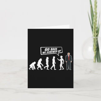 Lönsam antitrump Gå bakåt Vi skruvade upp trumpen Kort