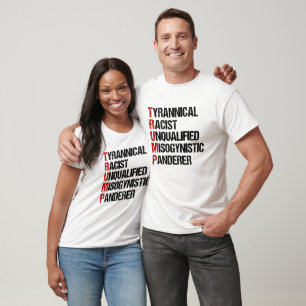 Lönsam antitrumpetuppgång - politiskt val t shirt