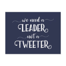 Lönsam antitrumppolitisk ledare, inte tweeterjoke