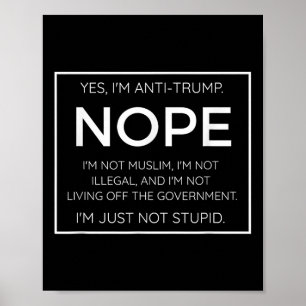 Lönsam antitrumpsoffert - Im är helt enkelt inte s Poster