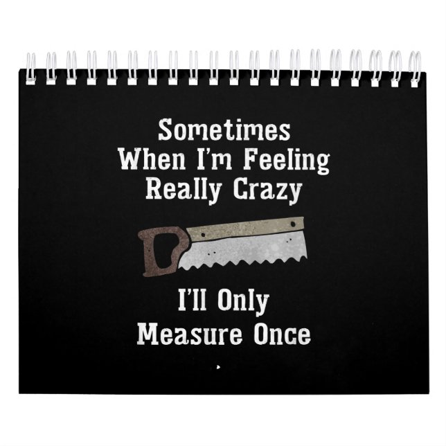 Lönsam arbetare i träet Carpenter Gift Kalender (Omslag)