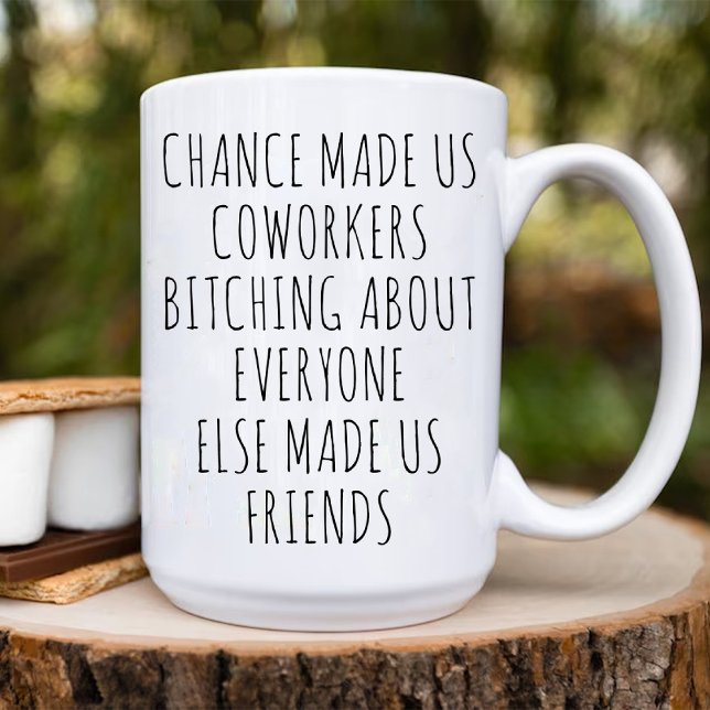 Lönsam arbetsbestie/bästa vän för Office-medarbeta Kaffemugg (Funny Work bestie / Office Coworker Best Friend Coffee Mug)