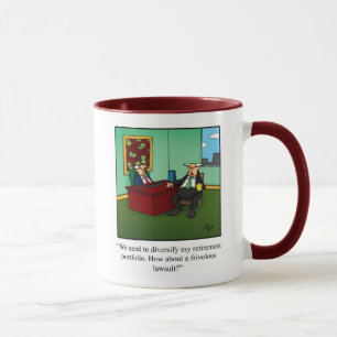 Lönsam arbetsplats Humor Mugg