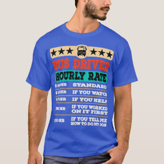 Lönsam arbetstakt för arbetsmarknadsunionen i Buss T Shirt
