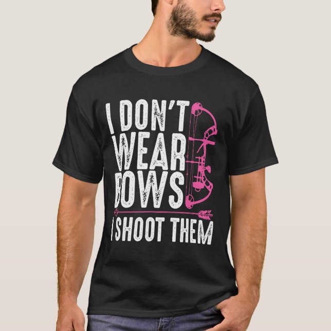 Lönsam arvsgåva till kvinnor Bow Hunting Archer Mo T Shirt (Framsida)