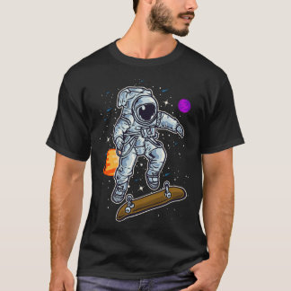 Lönsam astronaut-utformning Skalning i rymdens Coo T Shirt