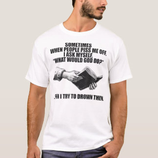 Lönsam Ateist Atheist Anti Religion Anti God T Shirt