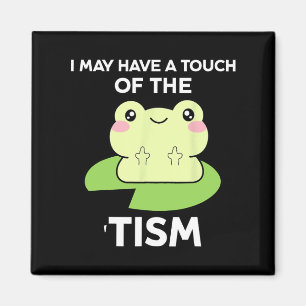 Lönsam autism-medvetandehöjande citat - Frog jag k Magnet