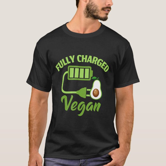 Lönsam Avocado för Vegan Gift T Shirt (Framsida)