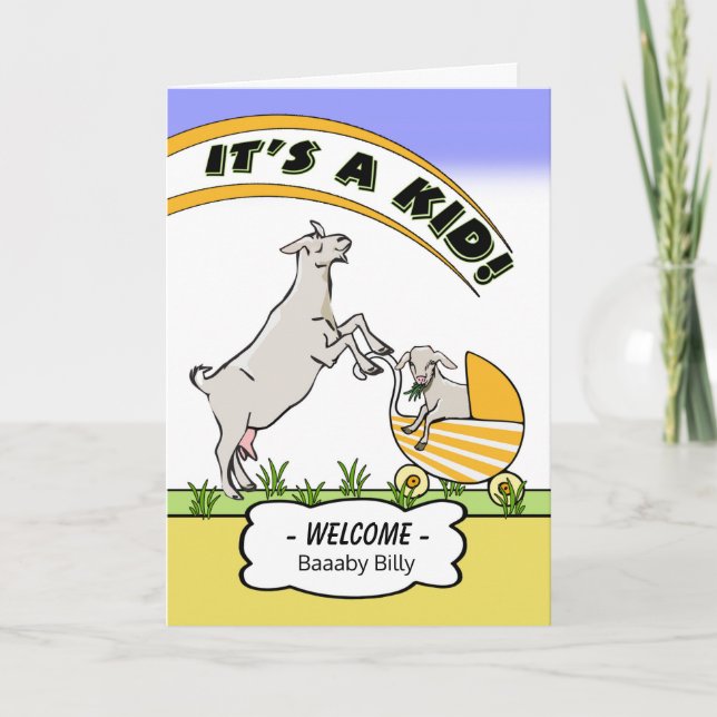 Lönsam babystölder... Det är en Kid Kort (Framsida)