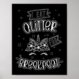 Lönsam bakgrundsfärgning i Unicorn Poster