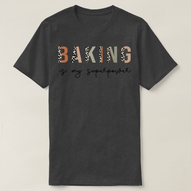 Lönsam BAKING-Muffinsar, citat,Coola Baker Muffins T Shirt (Design framsida)