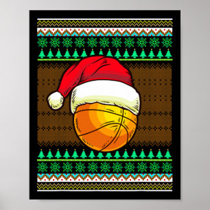 Lönsam Basketball För manar Boys Design Ugly Chris Poster