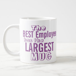 Lönsam bästa anställningskurs - Kontors humor Big  Jumbo Mugg