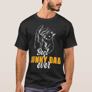 Lönsam bästa Bunny Pappa Alltid Rabbit Owner Far D T Shirt