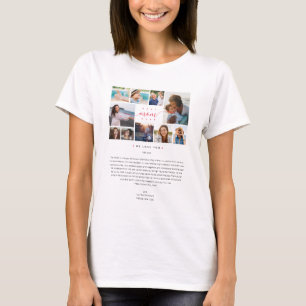 Lönsam bästa Mamma någonsin Mors dag 10-fotokollag T Shirt