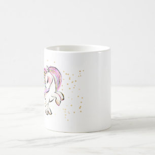 Lönsam bästa vän BAD INFLUENCE Unicorn Dancing Kaffemugg