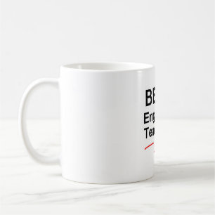 Lönsam Beast eller bästa engelsklärare Kaffemugg